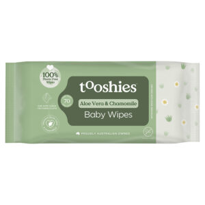 tooshies Aloe Vera & Chamomile Baby Wipes