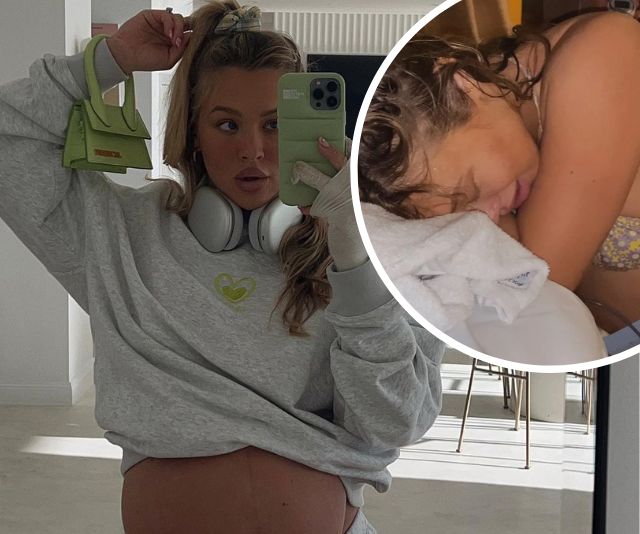 Tammy Hembrow shares powerful birth photos as she welcomes her third child, a sweet baby girl