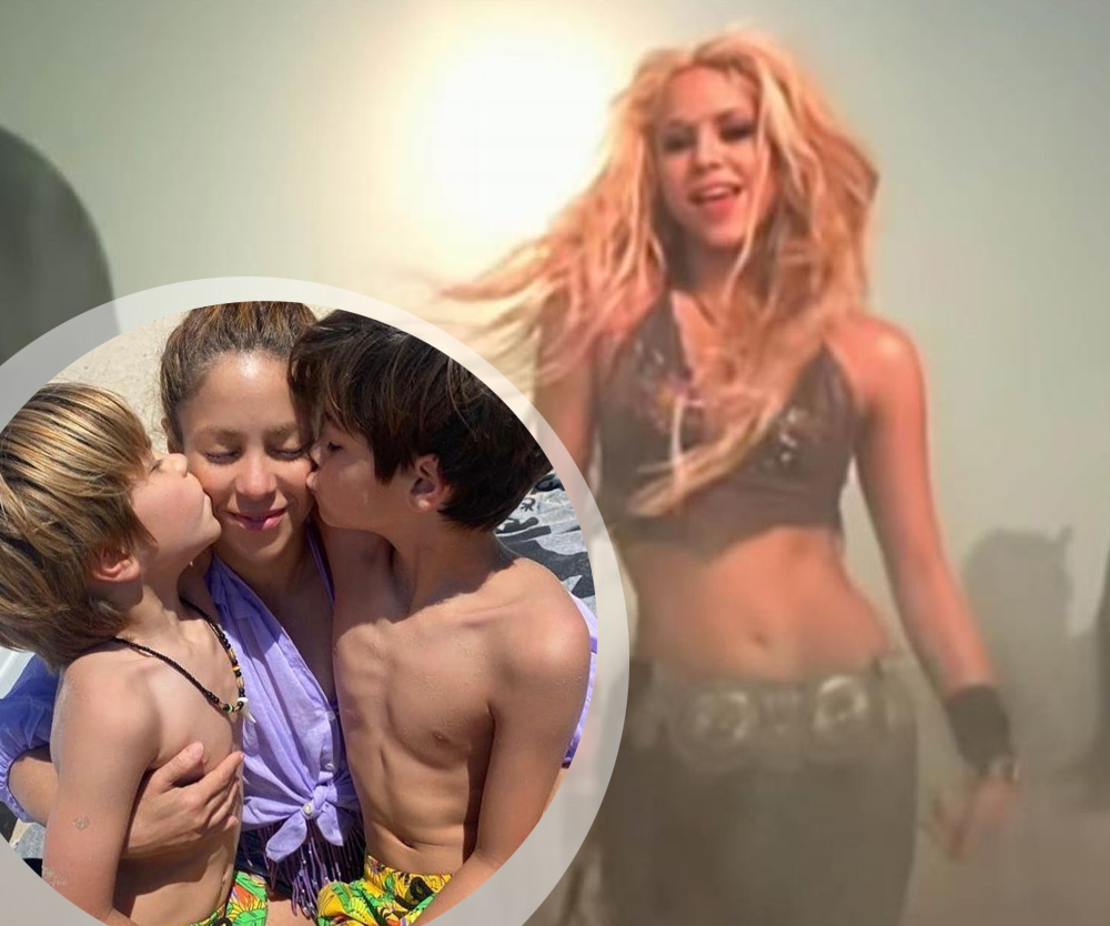 Shakira’s two sons have the moves, just like their mama!