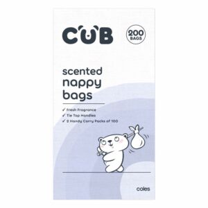 CUB Nappy Bags 200 Pack