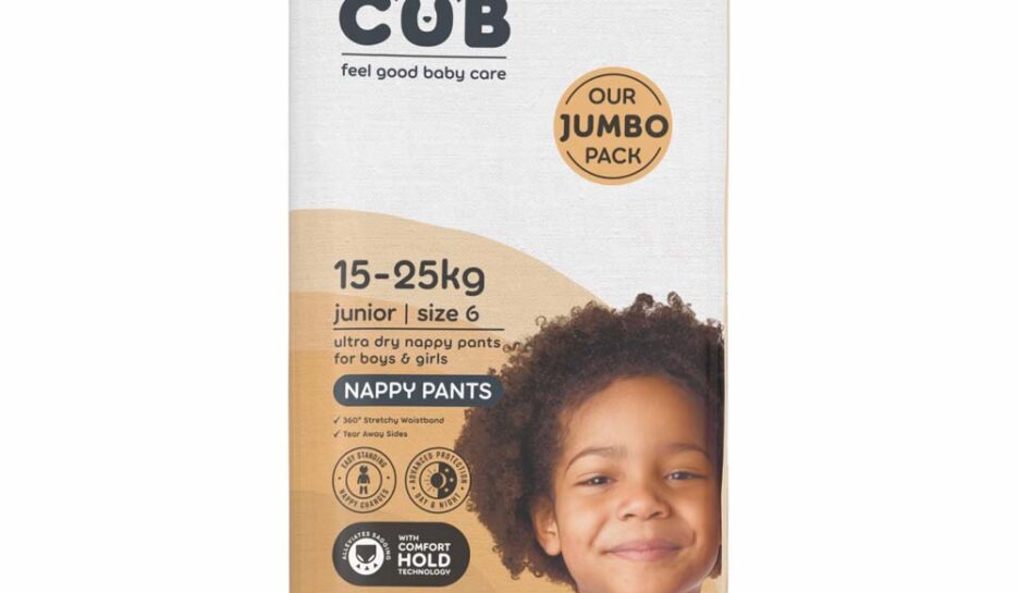 CUB Nappy Pants Junor Size 6 Jumbo 42 PACK