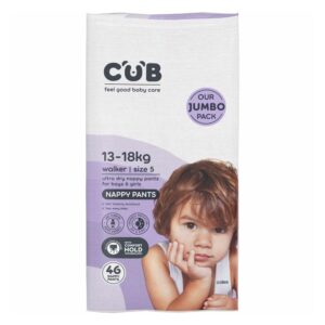 CUB Nappy Pants Walker Size 5 Jumbo 46 PACK