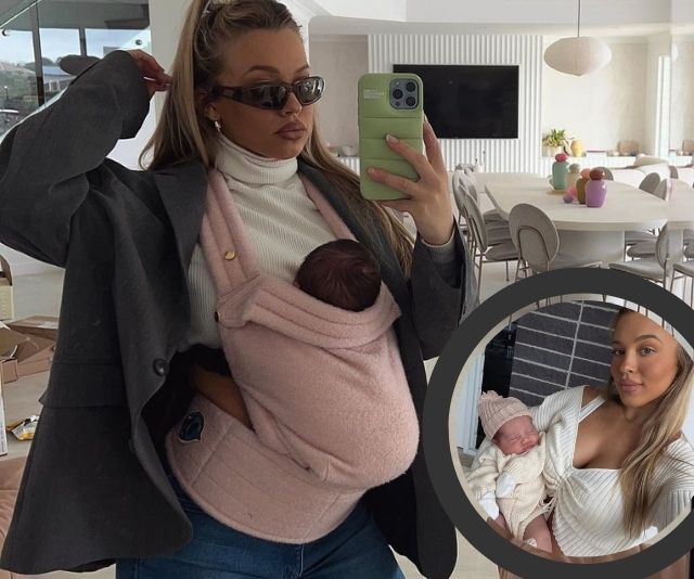 Tammy Hembrow hits backs on mum critics: “I will carry my child how I see fit”