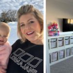 Chezzi Denyer shows off the super-organised playroom she’s created for her and Grant Denyer’s three girls