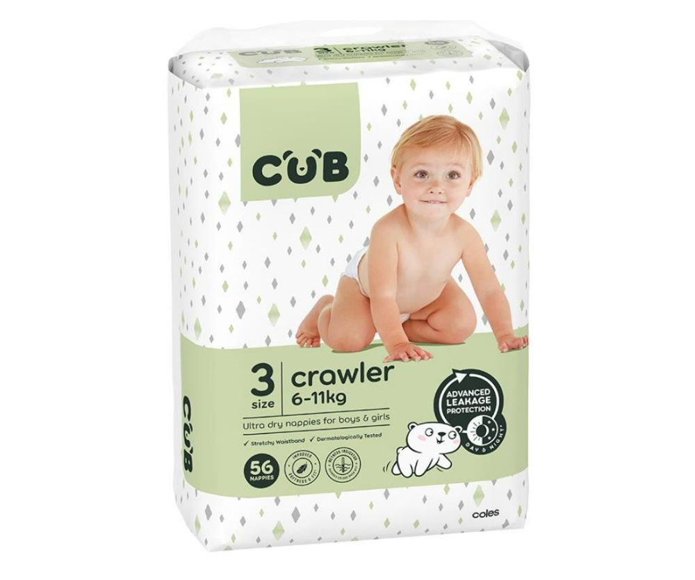 CUB Ultra Dry Nappies