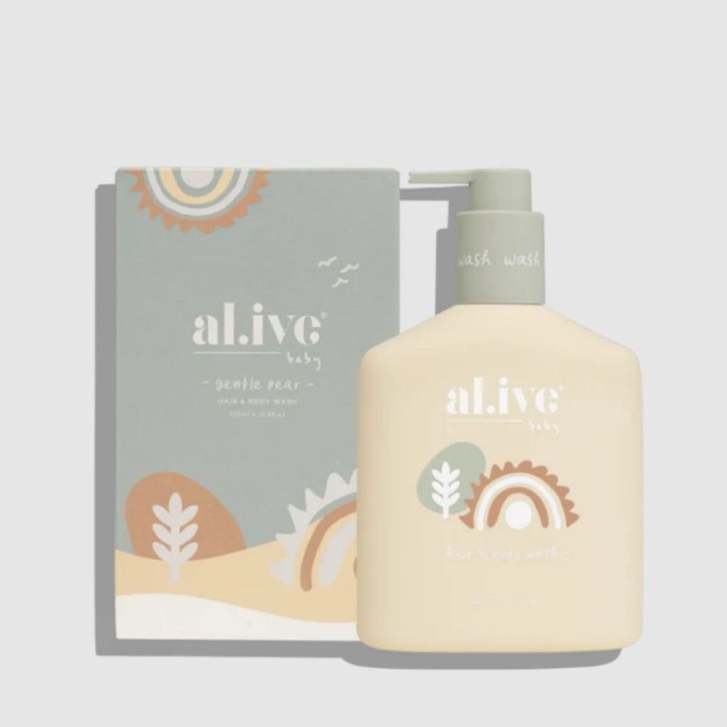al.ive baby Hair and Body Wash in Gentle Pear