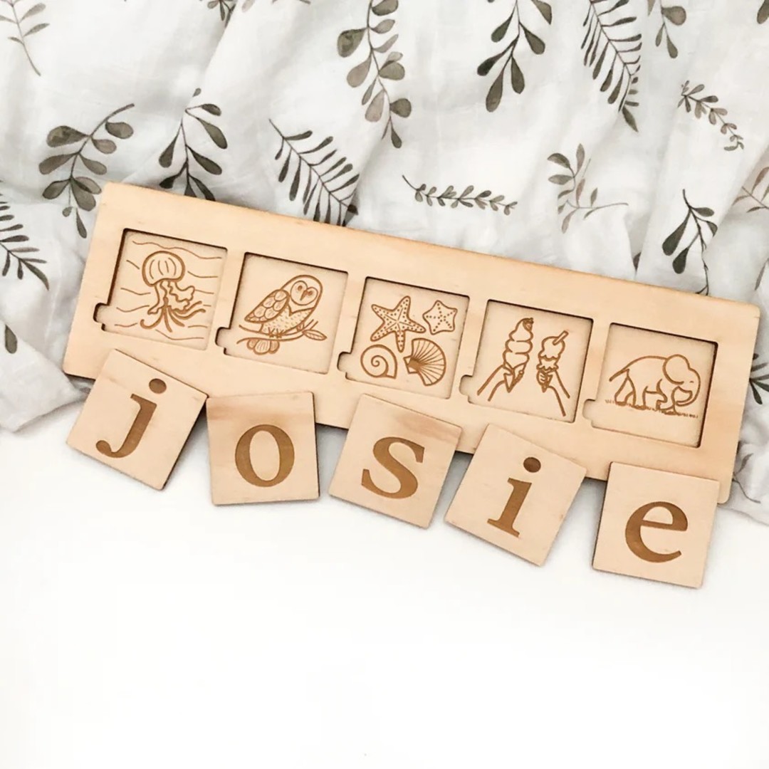 Personalised Wooden Name Puzzle