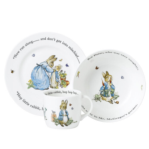 Wedgwood Peter Rabbit Nursery Set