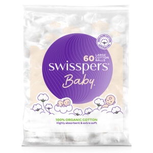 Swisspers® Baby Large Cotton Balls