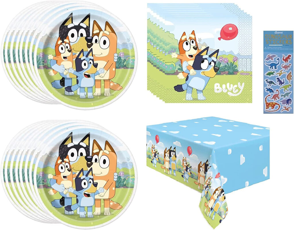 Bluey themed Party Cups Pack of 8s 