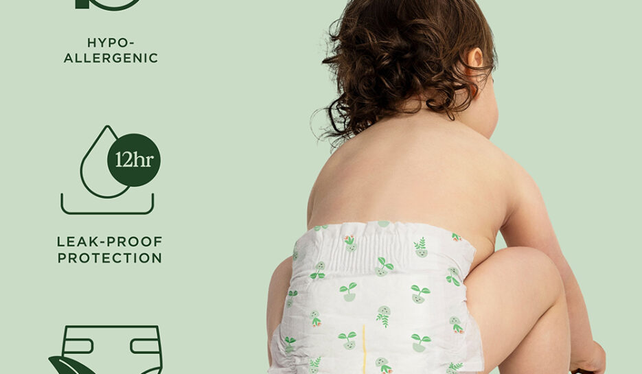 tooshies Nappies with Organic Bamboo, Size 5
