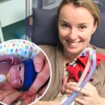 REAL LIFE: Born prematurely at 26 weeks, Amy Brown weighed a little more than a loaf of bread