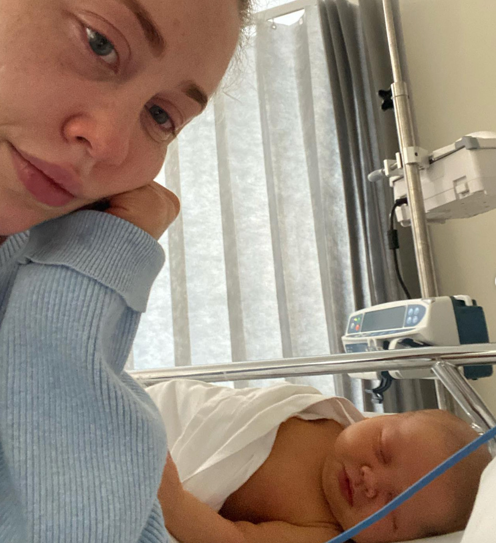 Amy Hembrow's baby hospitalised | Bounty Parents