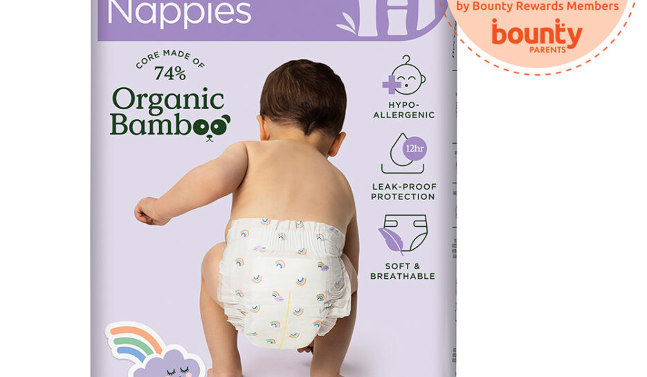 tooshies Nappies with Organic Bamboo, Size 4 Toddler
