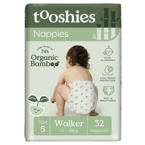 tooshies Nappies with Organic Bamboo, Size 5