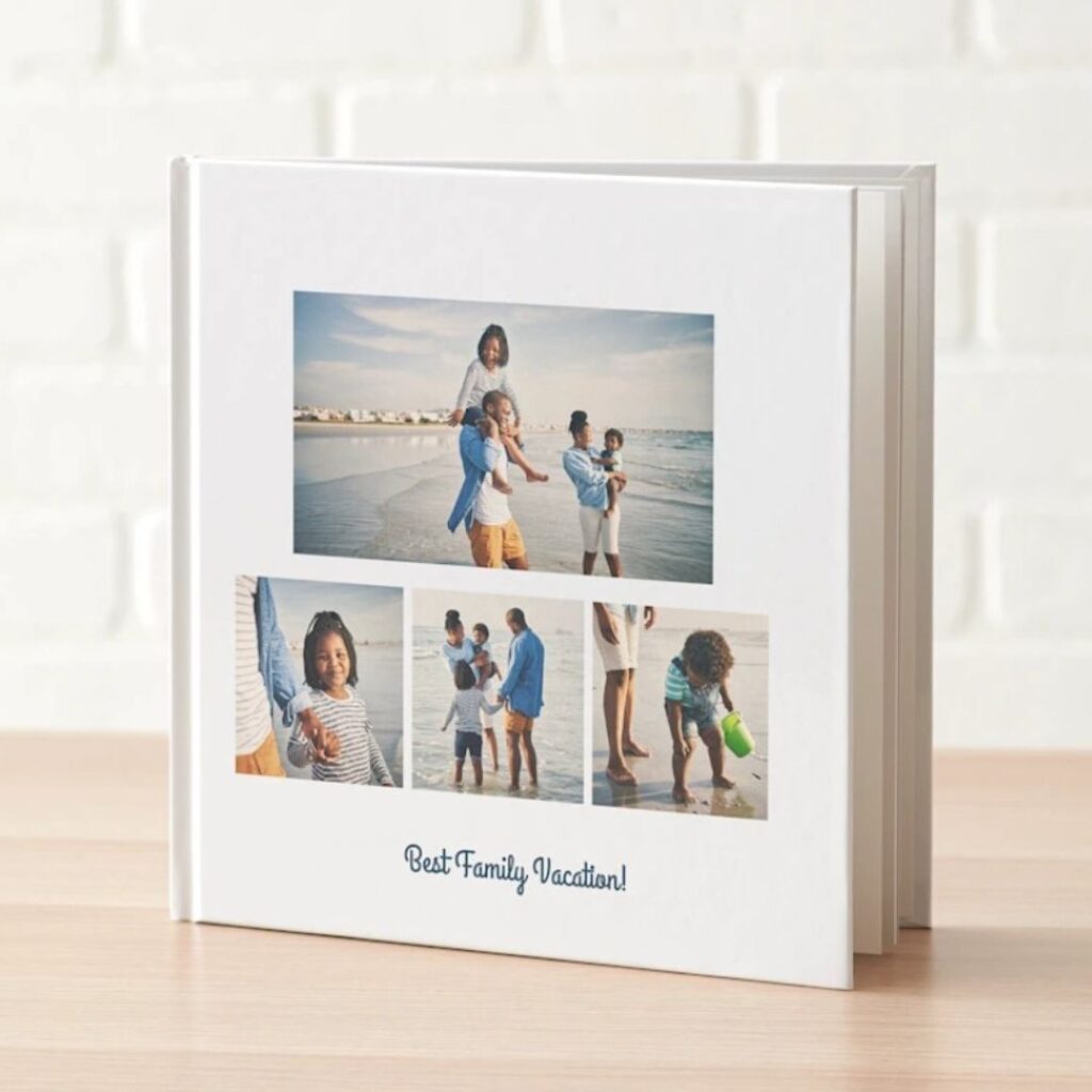 VistaPrint photo book and personalised gift