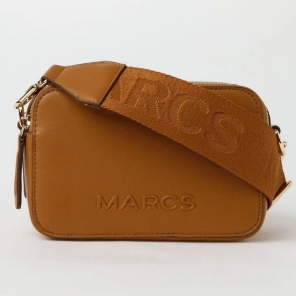 Marcs Budapest Camera Crossbody Bag In Tan