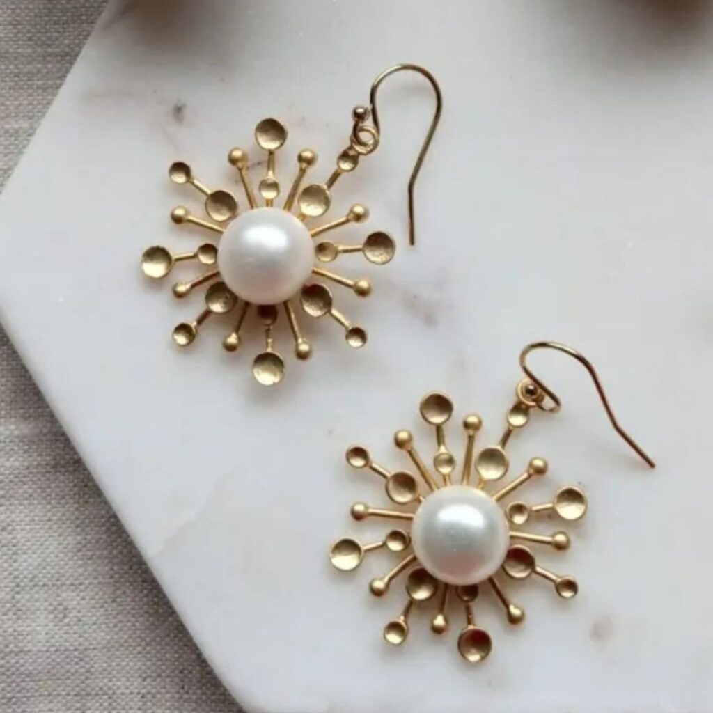 STARBURST FRESHWATER PEARL EARRINGS from Hard to Find