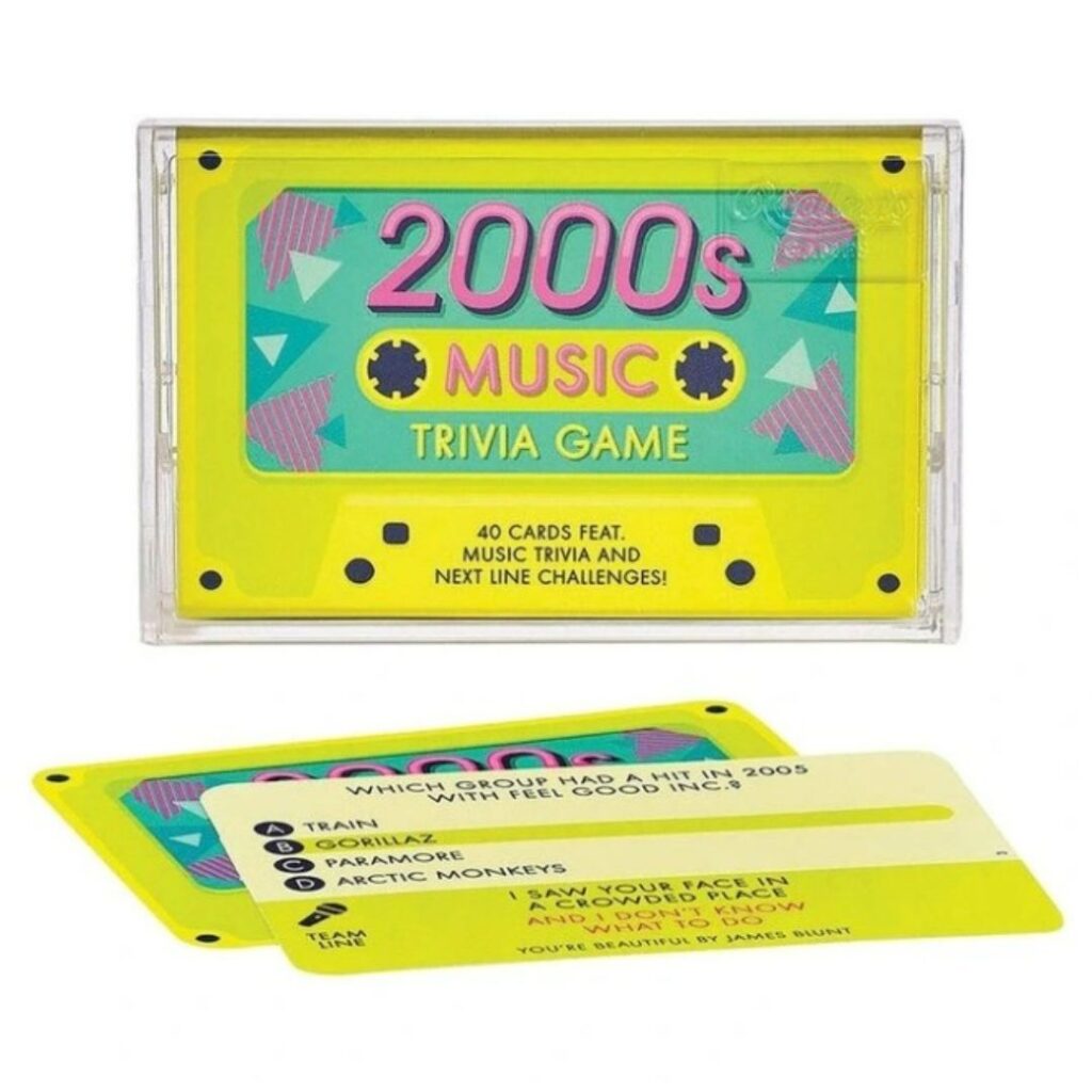 Ridley's 2000s Trivia Tape Quiz Card Game