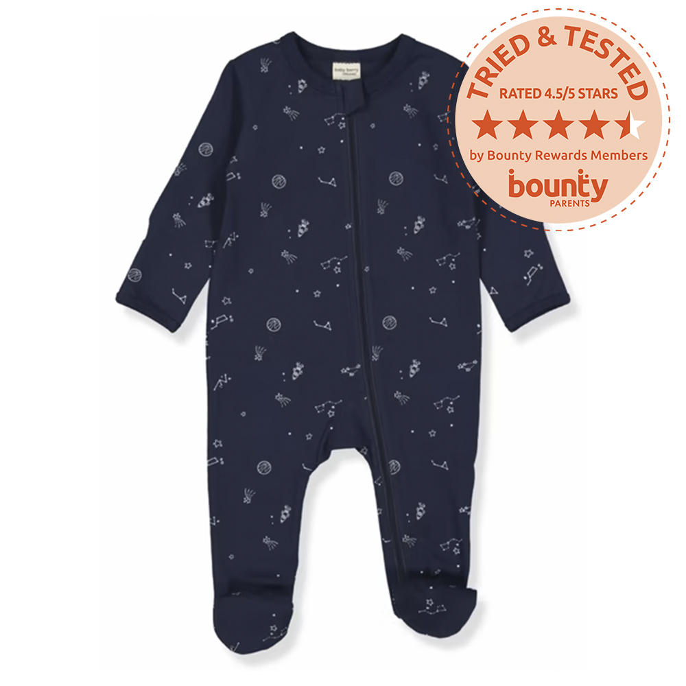 thumbnail image 2 of HonestBaby Organic Cotton Chunky Rib Sleeveless Romper (Legacy 2 of 10