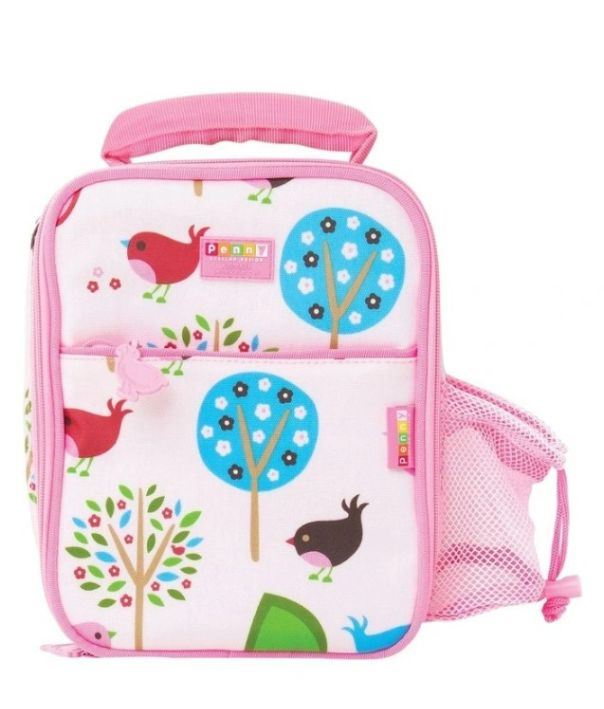 Penny Scallan Chirpy Bird Bento Cooler Bag with Pocket