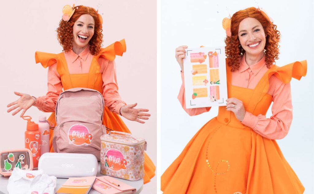 EmmaMemma personalised Cricut labels