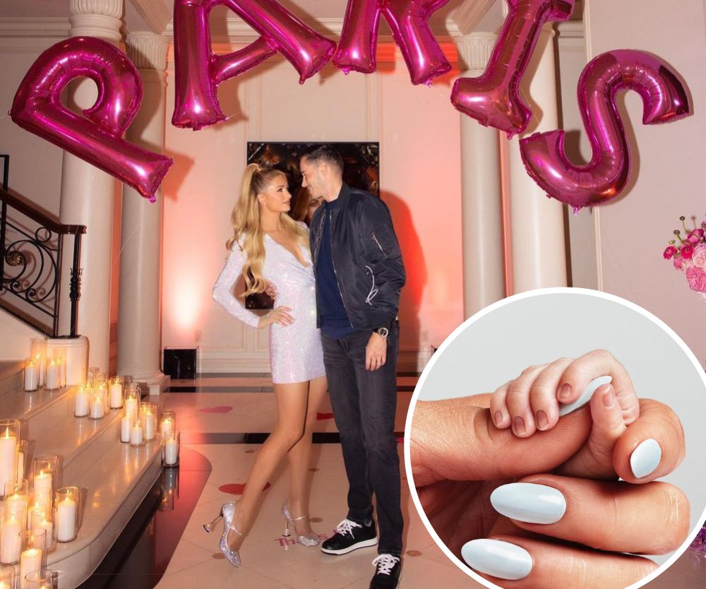 Paris Hilton shares son's name