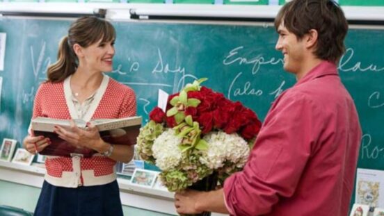 Ashton Kutcher and Jennifer Garner in "Valentine's Day."