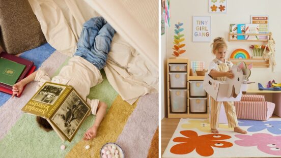 5 stylish washable rugs because kids (and adults!) are messy