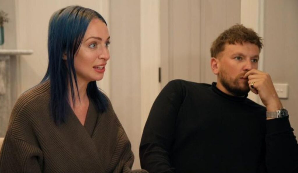 Chantelle Otten and her partner, tennis player and 2022 Australian of the Year recipitent, Dylan Alcott