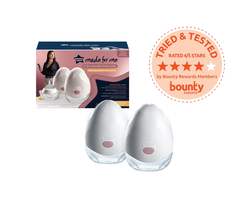 TRIAL TEAM: Bounty Parents have their say on the Tommee Tippee Made for Me™ Wearable  Breast Pump