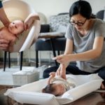 Taking care of your newborn – nappy changes and bath time