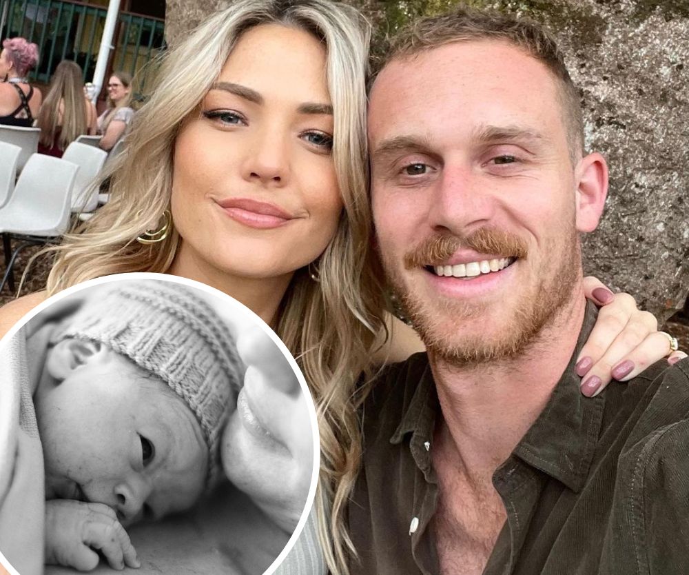 Sam Frost and Jordie Hansen are parents