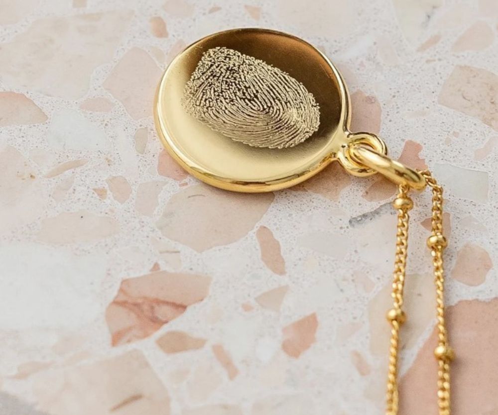 Deja Marc The Classic Fingerprint Necklace Bobble Chain