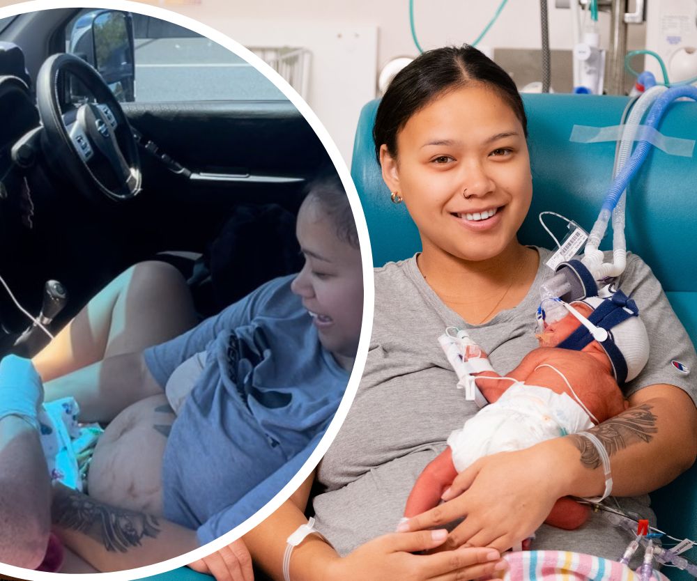 Real life: Mum delivers premature baby on the side of a highway