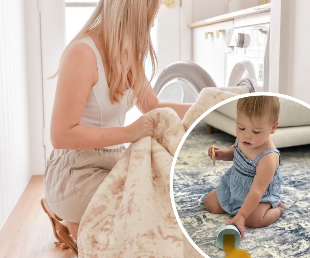 5 stylish washable rugs because kids (and adults!) are messy