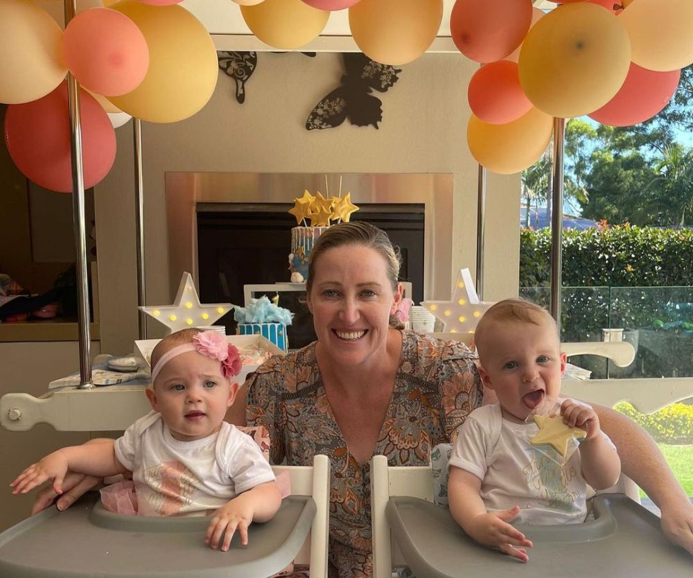 Inside Jana Pittman’s first birthday celebration for her twins – we love the party’s theme!