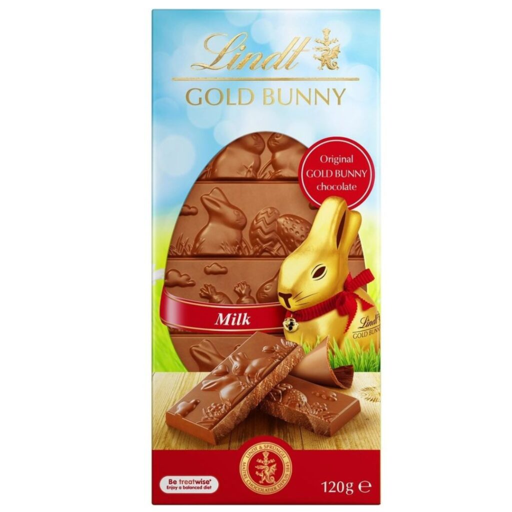 Lindt Gold Bunny block