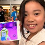 Roblox player at Code Camp