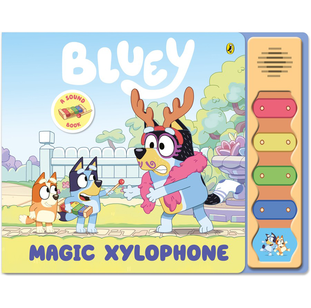 Bluey magic xylophone book