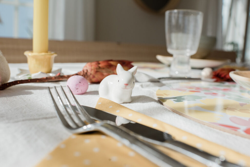 Easter tablescape