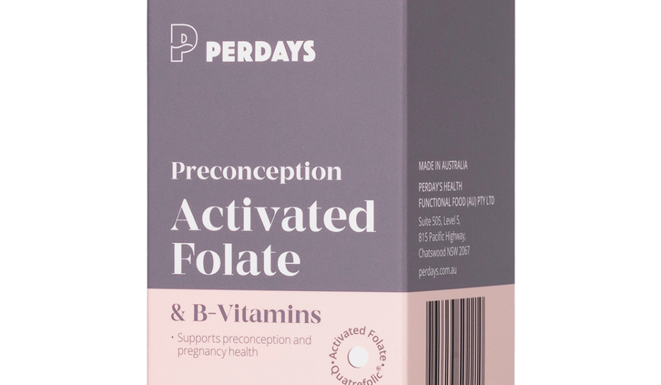 Perdays Preconception Activated Folate & B-Vitamins