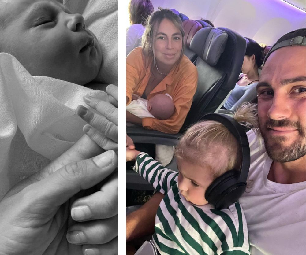 Neighbours star Matt Wilson and wife Jessica welcome baby #2