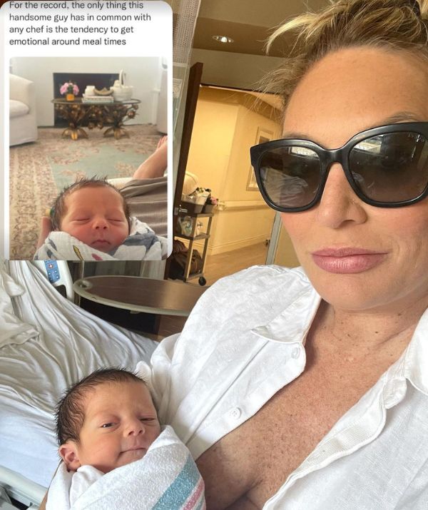 Kate Chastain shares baby details
