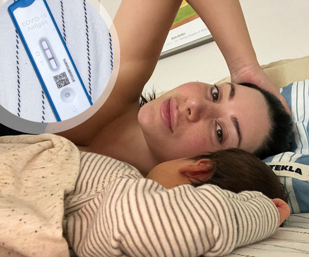 MAFS star Martha Kalifatidis and little Lucius are both sick with Coronavirus
