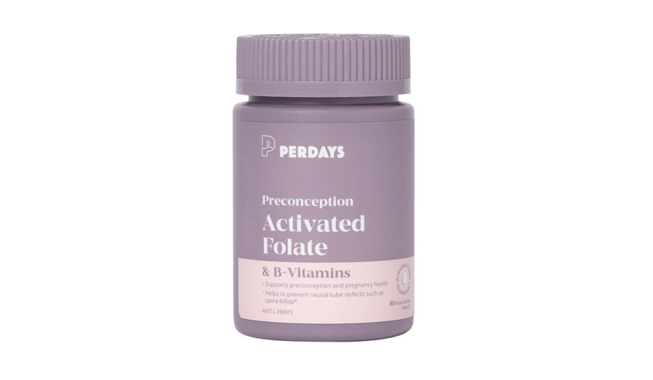 Perdays Preconception Activated Folate B Vitamins