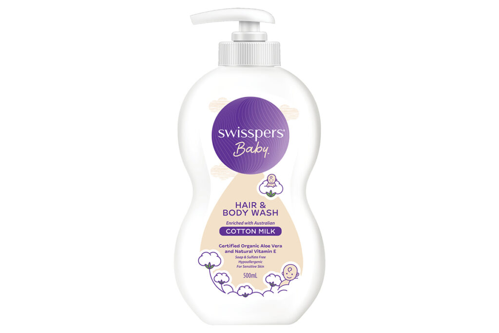 Swisspers hair & body wash