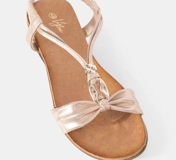 Rose pink Vybe Mimosa sandals from The Iconic