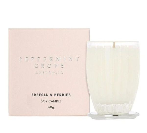 Freesias and Berries candle by Peppermint Grove