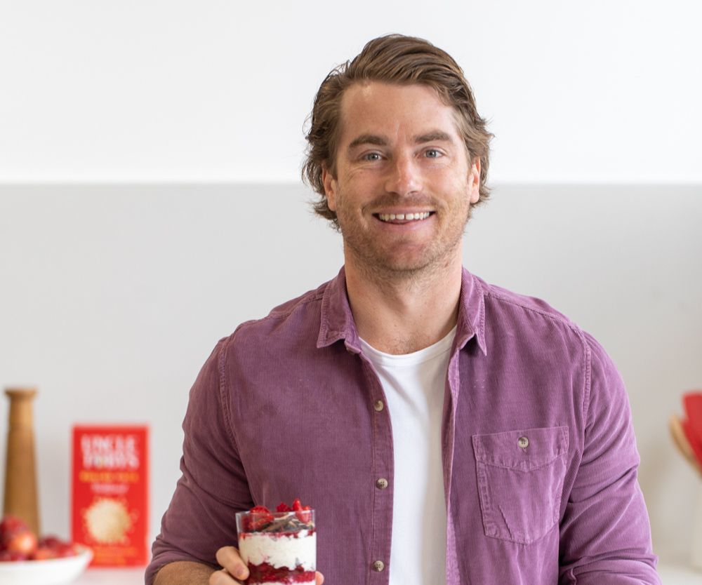 Celebrity chef Hayden Quinn shares his Fairy Bread Oats recipe and